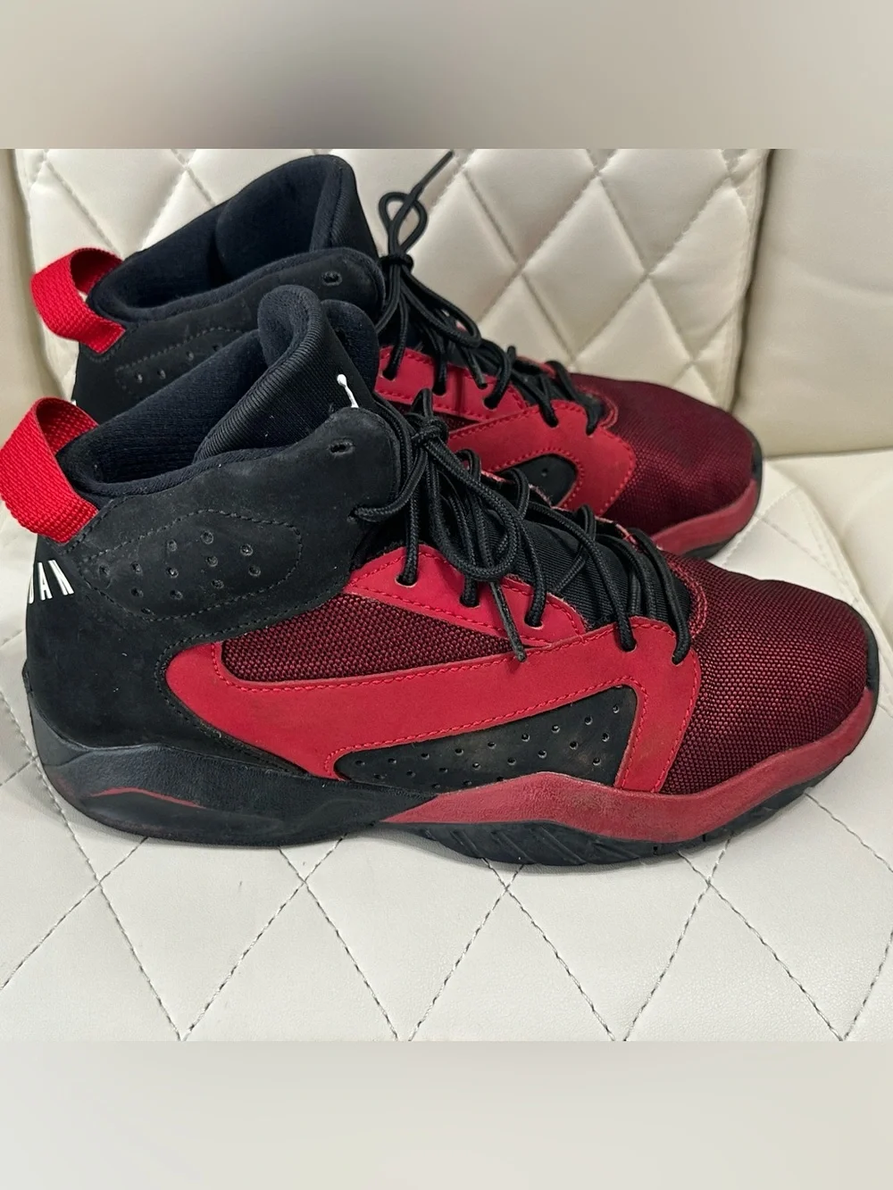 Nike Air Jordan Lift Off sneakers youth kids size 2 red black